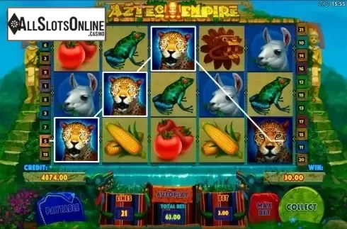 Screen8. Aztec Empire from Playson