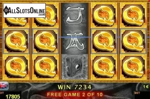 Free Spins Win. Book of China from Novomatic