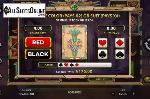 Gamble. Book of Cleopatra Super Stake Edition from StakeLogic