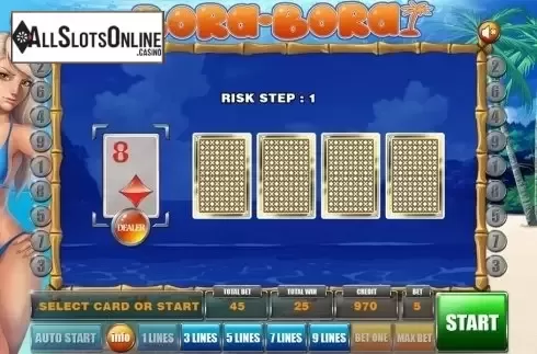 Gamble game . BoraBora from GameX