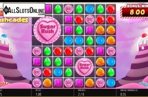 Bonus Game. Candy Cashcades from Blueprint