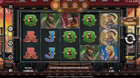Cash Express slot screenshot 1