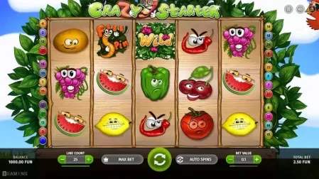 Crazy Starter slot screenshot 1