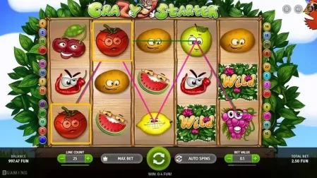 Crazy Starter slot screenshot 3