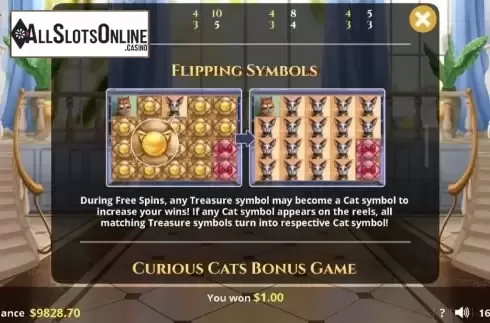 Symbols screen. Cuddles & Co. from Lady Luck Games