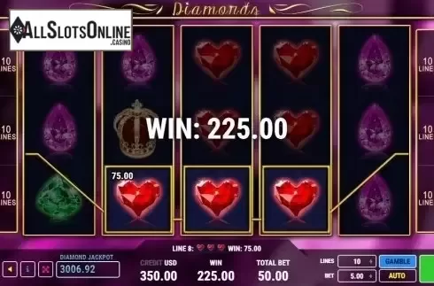 Win Screen. Diamonds (Fazi) from Fazi