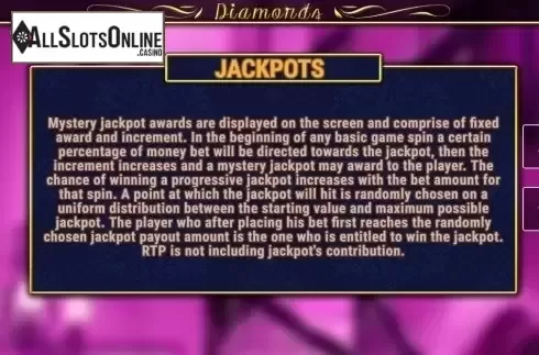 Jackpot. Diamonds (Fazi) from Fazi