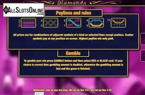 Lines. Diamonds (Fazi) from Fazi