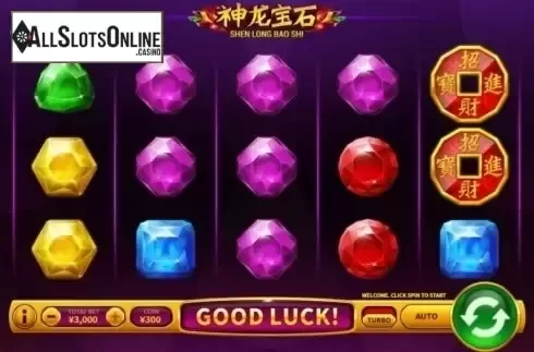 Game Workflow screen . Dragon Gems (Shen Long Bao Shi) from Skywind Group