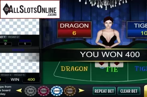 Win Screen 2. Dragon Tiger (Vela Gaming) from Vela Gaming