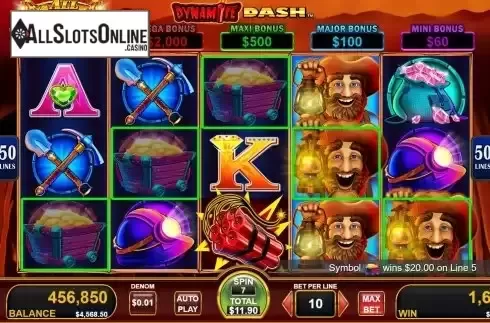 Win in Free Spins Screen