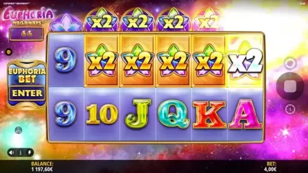 Euphoria Megaways slot screenshot 4