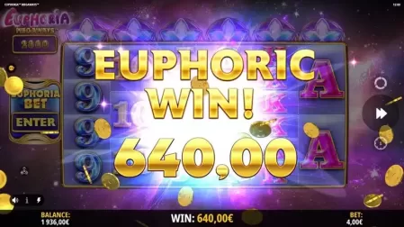 Euphoria Megaways slot screenshot 5