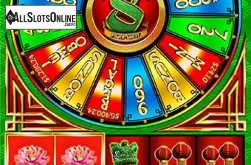 Win Screen 3. Fate of the 8 Power Wheel from Incredible Technologies
