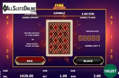 Gamble Risk Game Screen