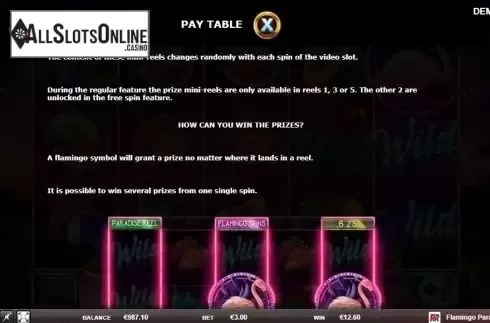 Paytable 4