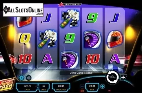 Screen 1. Flash Cash from Ainsworth