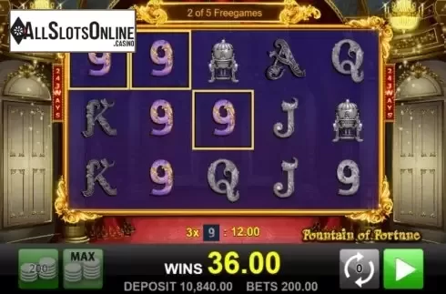 Free Spins 2. Fountain of Fortune (Merkur) from Merkur