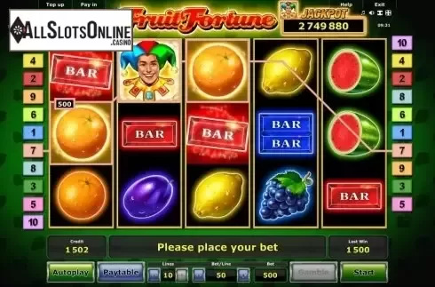 Wild. Fruit Fortune from Greentube