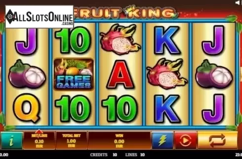 Reel Screen. Fruit King (Givme Games) from Givme Games
