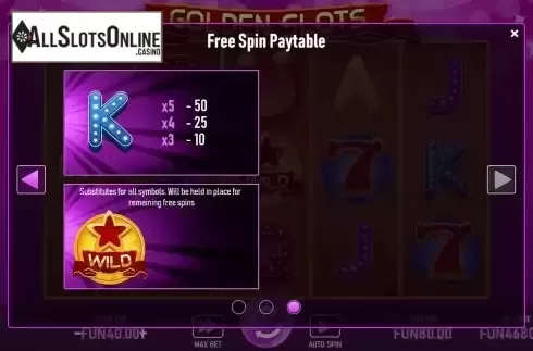 Paytable 3
