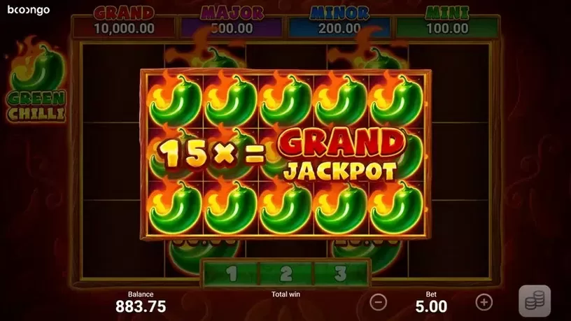 Green Chilli slot screenshot 5
