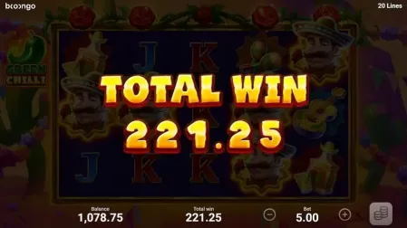 Green Chilli slot screenshot 10