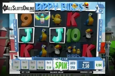 Wild. Happy Birds from iSoftBet