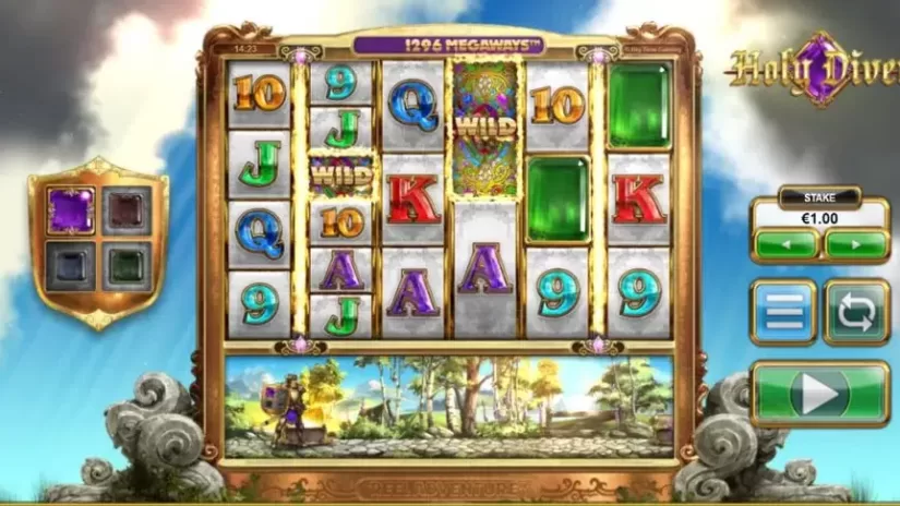 Holy Diver slot screenshot 3