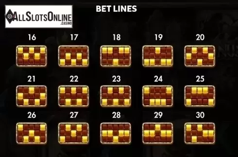 Paytable 3. Jack O'Lantern vs The Headless Horseman from Red Rake