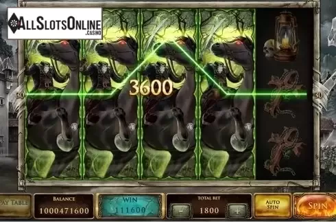 Win screen. Jack O'Lantern vs The Headless Horseman from Red Rake