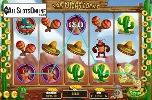 Win Screen. Las Cucas Locas from Pariplay
