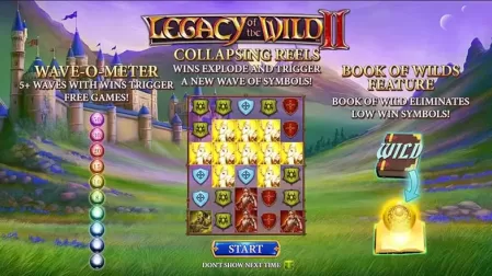 Legacy of the Wild 2 slot screenshot 1