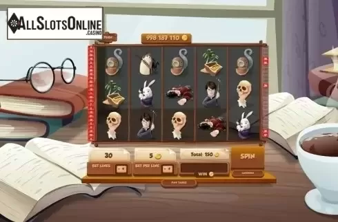 Game Workflow screen. Life in a Bookstore from Red Rake