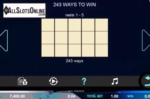 Paylines. Love Story from Aspect Gaming