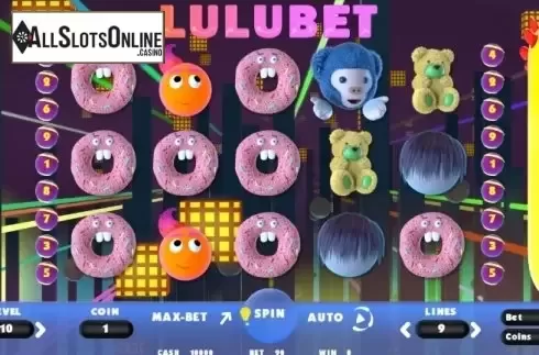 Reel screen. LuluBet from BetConstruct