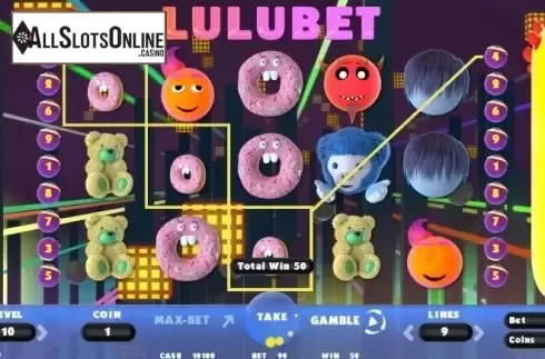 Win screen 2. LuluBet from BetConstruct
