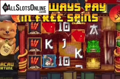 Screen6. Macau Fortune from Red7