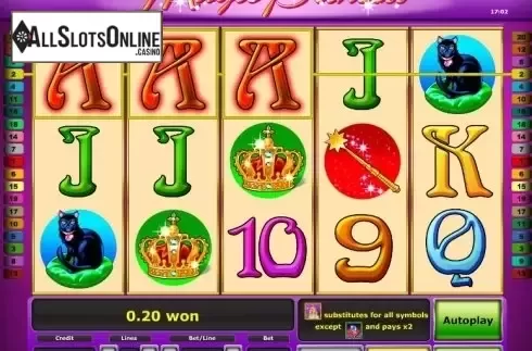 Win. Magic Princess from Greentube