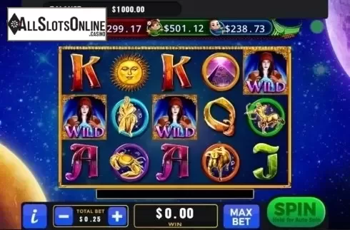 Game Screen. Magic Signs from GMW