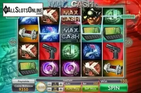 Win Screen . Max Cash from Genii