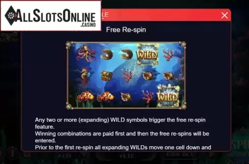 Paytable 2. Mermaid Treasure (XIN Gaming) from XIN Gaming
