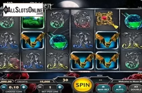 Reel Screen. Moon Bitten from Nucleus Gaming