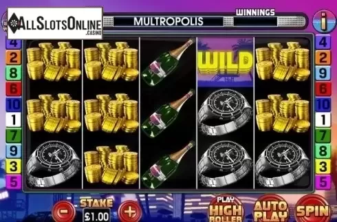 Reel screen. Multropolis from CR Games
