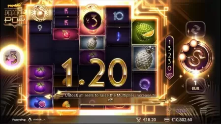 PapayaPop slot screenshot 5
