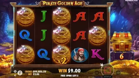 Pirate Golden Age slot screenshot 5