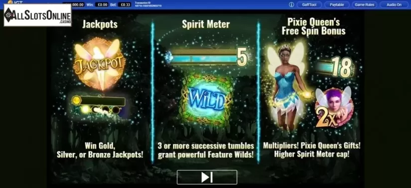 Intro. Pixies of the Forest 2 from IGT