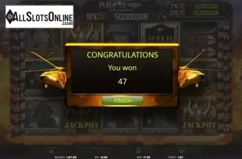 Free Spins Win. Platoon Wild Progressive from iSoftBet