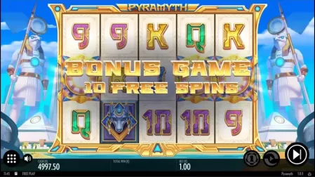 Pyramyth slot screenshot 4