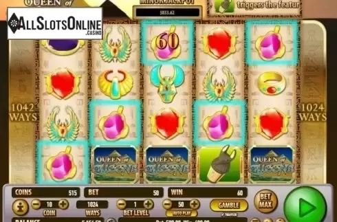 Win Screen 3. Queen of Queens II from Habanero